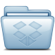 Dropbox Blue Icon 80x80 png